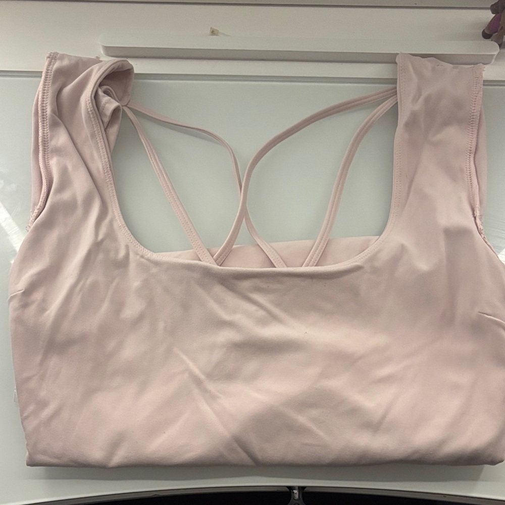 Light Pink Strappy Bodysuit